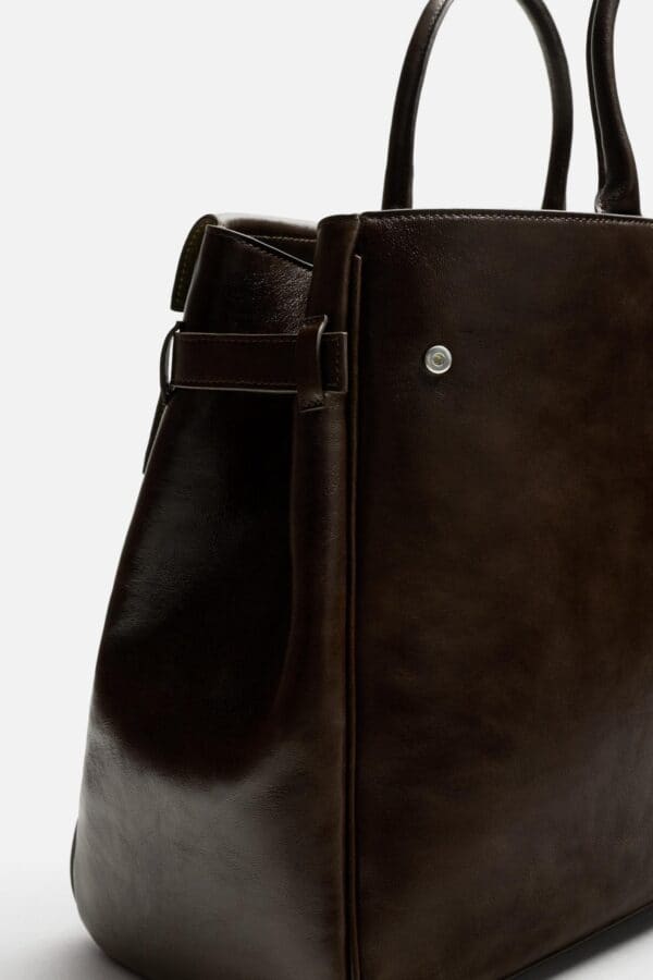 Leather Handbag - Image 5