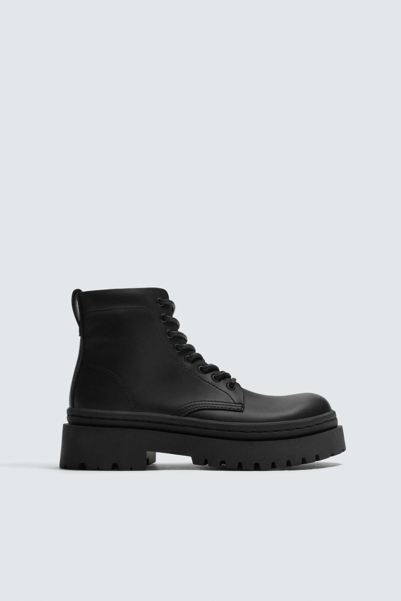 Chunky Laced Boots - Image 1